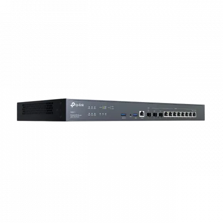 Мультисервісний Маршрутизатор TP-LINK ER8411 8xGE LAN/WAN, 1xSFP WAN/LAN, 2x10GE SFP+ WAN/LAN, 2xUSB