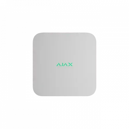 Мережевий відеореєстратор Ajax NVR DC white, 16 каналів, 12V, білий