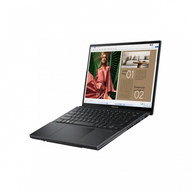 Ноутбук ASUS Zenbook Duo UX8406CA-QL046W 14" FHD Touch OLED, Intel Ultra 9 285H, 32GB, F1TB, UMA, Win11, Сірий