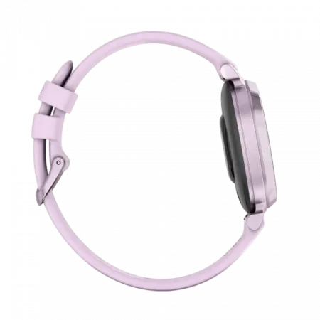 Смарт-годинник Garmin Lily 2 Sport Metallic Lilac з Lilac бузковим силіконовим ремінцем