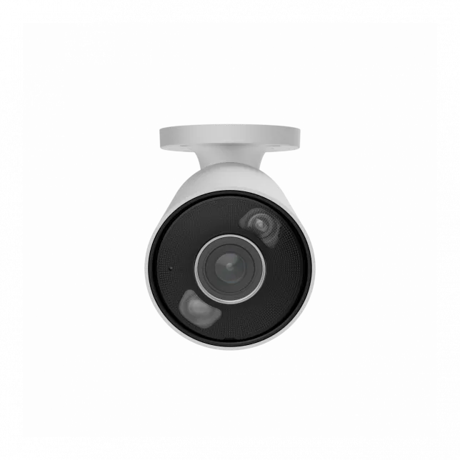 IP-Камера дротова Ajax BulletCam HL white, 5мп, 2.8мм, гібридне підсвічування IR 50м, білий Led 50м, Poe, True WDR, IP 65,  аудіо, кут огляду 100° до 110°, вулична, біла