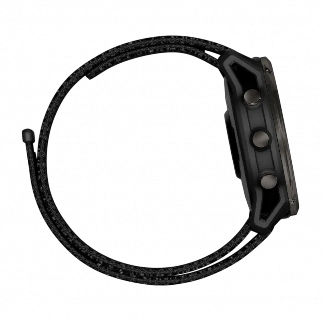 Смарт-годинник Garmin Enduro 3 51 мм з чорним нейлоновим ремінцем UltraFit