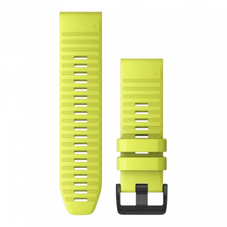 Ремінець QuickFit 26 мм, Amp Yellow жовтий силіконовий