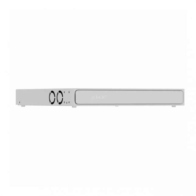 Мережевий відеореєстратор Ajax NVR H2D16PAC 16 white, HDMI 4K, 2 HDD, 16 PoE, 16 каналів, білий, 140917.122.WH1