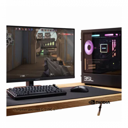 Миша HyperX Pulsefire SAGA PRO, RGB, USB-A/WL/BT, чорний