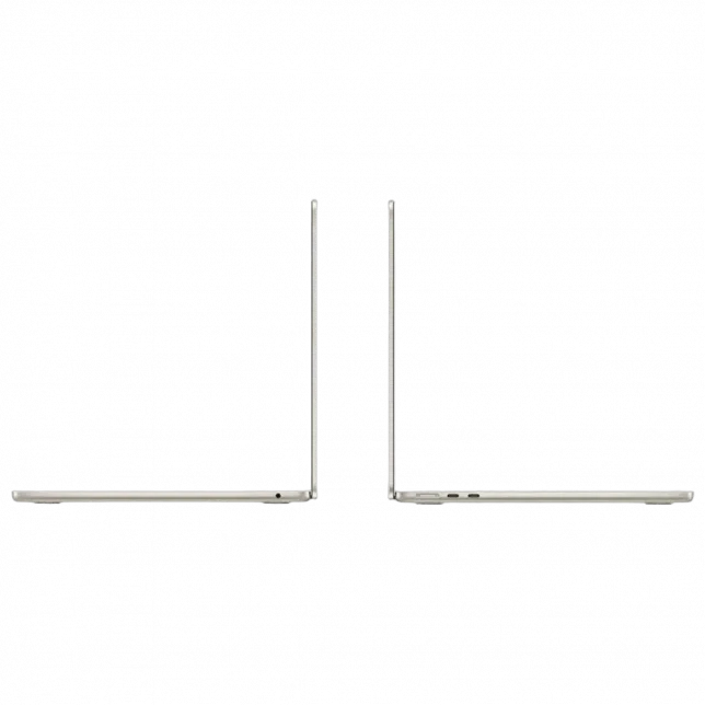 MacBook Air 15 Retina, Starlight, 256GB, 10 CPU / 10 GPU, 16GB RAM with Apple M4 (2025) (MW1J3)