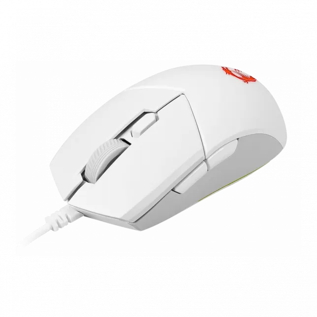 Комплект клавіатура та миша MSI Vigor GK30 COMBO WHITE UA USB, EN/UKR/RU, RGB, білий