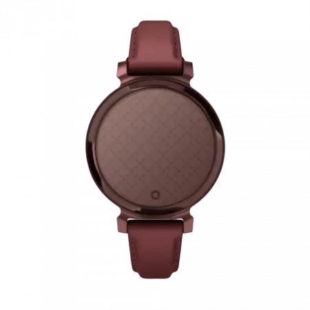 Смарт-годинник Garmin Lily 2 Classic Dark Bronze з Mulberry бордовим шкіряним ремінцем