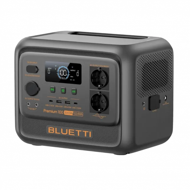 Зарядна станція Bluetti Premium 100 V2 2000Вт 1024 Втч LiFePO4