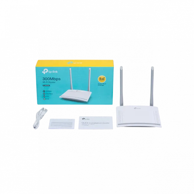 Маршрутизатор TP-LINK TL-WR820N N300, 2xFE LAN, 1xFE WAN