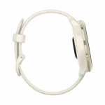 Смарт-годинник Garmin Vivoactive 6 Lunar Gold з Bone білим силіконовим ремінцем