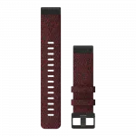 Ремінець QuickFit 22 мм, Heathered Red червоний нейлоновий
