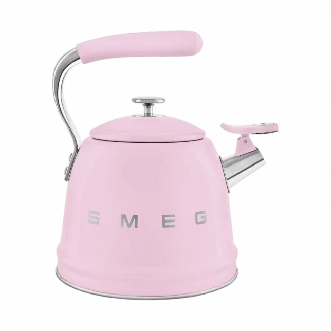 Чайник зі свистком Smeg (Pink)
