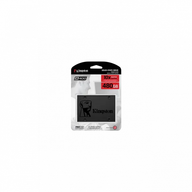 Накопичувач SSD Kingston 2.5"  480GB SATA A400