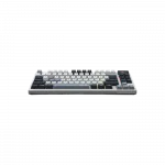 Клавіатура механічна MSI FORGE GK600 TKL W SKY UA 104key, mechanical Linear, USB-A, Wireless, Bluetooth, EN/UKR/RU, RGB, білий