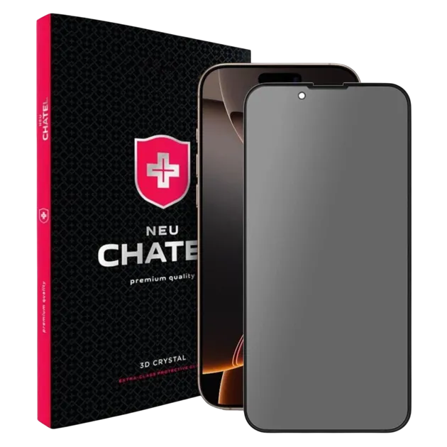 Захисне скло NEU Chatel Corning Gorilla Glass with Mesh для iPhone 18 Pro Max