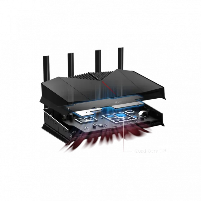 Маршрутизатор TP-LINK Archer GE230 BE3600, 3xGE LAN, 2.5xGE LAN, 2.5xGE WAN, 1xUSB3.0 MESH