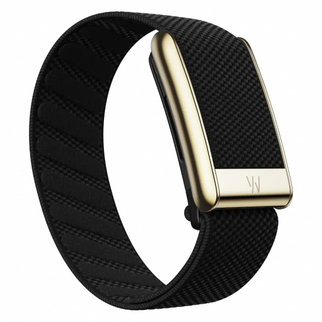 Ремінець Whoop SuperKnit Luxe Band для Whoop 5.0 Obsidian with Gold