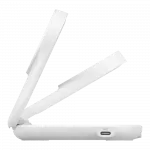 Зарядний пристрій бездротовий Belkin UltraCharge 2в1 Foldable Magnetic Charging 25W, White