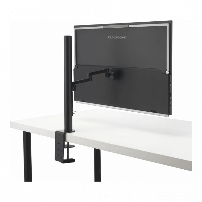 Монітор портативний Asus 27" ZenScreen MB27ACF HDMI, USB-C, MM, IPS, 2560x1440, 100Hz, sRGB 99%, AdaptiveSync, Pivot, C-Clamp Arm
