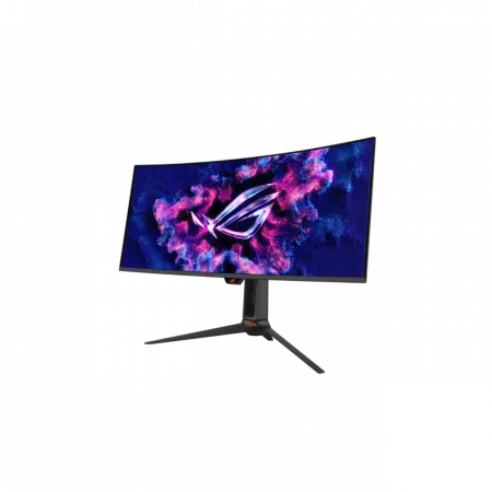 Монітор Asus 34" ROG Swift OLED PG34WCDN 2xHDMI, DP, USB-C, 3xUSB, Audio, QD-OLED, 3440x1440, 21:9, 360Hz, 0.03ms, DCI-P3 99%, CURVED, G-SYNC, FreeSync, HAS, HDR500