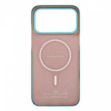 Чохол Pitaka Edge Ultra-Slim Glints of Gold Lucid Blue для iPhone 18 Pro/17 Pro