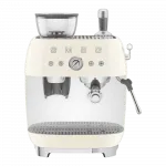 Кавомашина еспресо з кавомолкою Smeg (Cream)