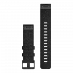 Ремінець QuickFit 22 мм, Heathered Black чорний нейлоновий