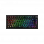 Клавіатура механічна HyperX Alloy Rise 75key, Red, USB-A/WL/BT, EN/UA, RGB, чорний