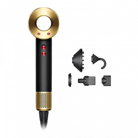 Фен для волосся Dyson Supersonic HD07 (Onyx Black/Gold) (UK)