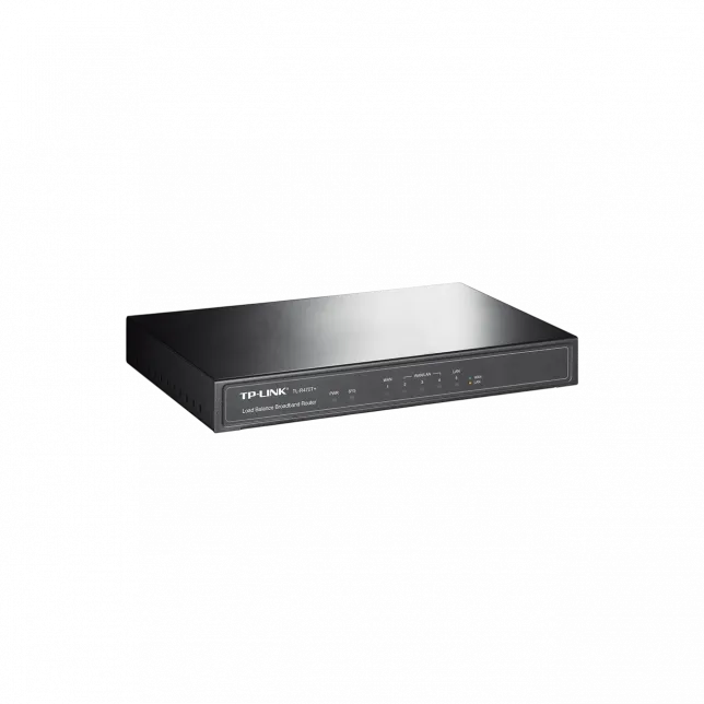 Мультисервісний Маршрутизатор TP-LINK TL-R470T+ 1xFE LAN, 3xFE LAN/WAN, 1xFE WAN