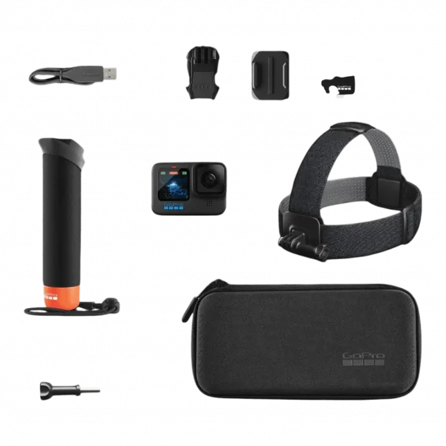 Екшн-камера GoPro Hero 12 Black + Enduro + Head Strap + Handler Floating