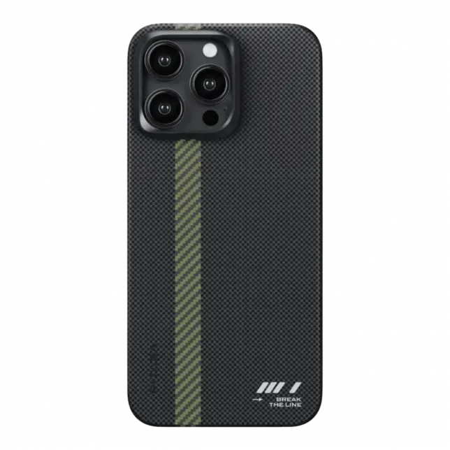 Чохол Pitaka MagEZ Case 5 for iPhone 15 Pro Max Break the Line