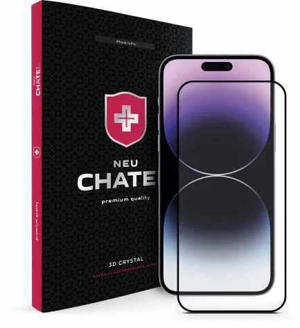 Захисне скло NEU Chatel Corning Gorilla Glass with Mesh для iPhone 14 Pro