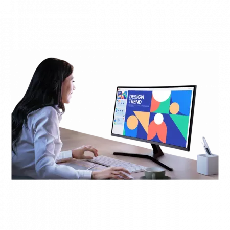 Монітор Samsung 27" S27D390 D-Sub, HDMI, VA, 100Hz, 4ms, CURVED