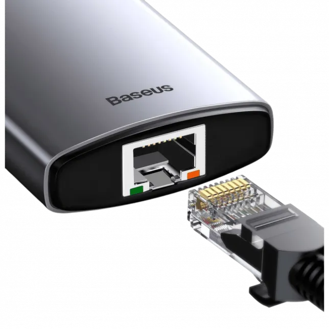 Перехідник Baseus HUB 8-in-1 Type-C Space Gray