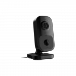 Камера відеоспостереження Ajax IndoorCam, внутрішня, 4мп, 110° вертикальний 60° горизонтальний, іч 8м, штучний інтелект, wi-fi, чорна