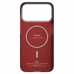 Чохол Pitaka Ultra-Slim Monogram для iPhone 17 Pro Max Black/Orange