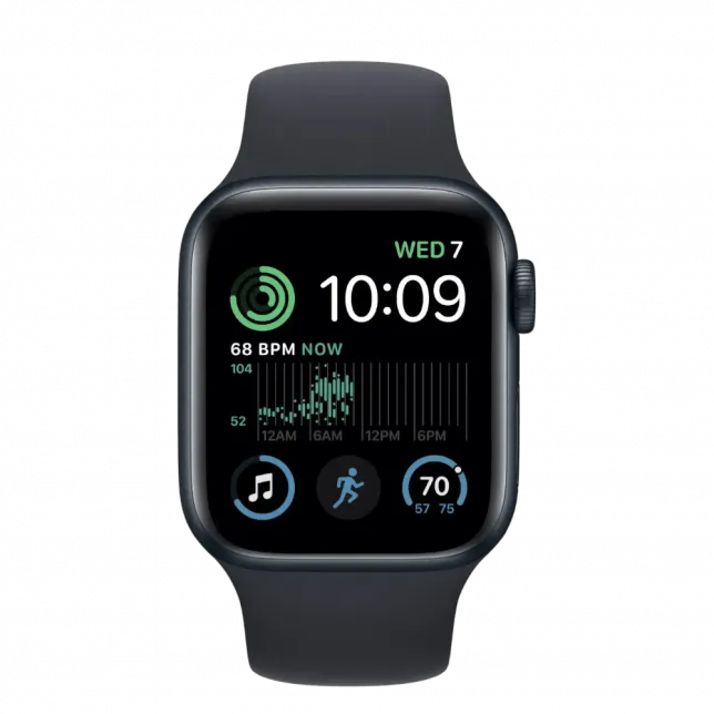 б/у Apple Watch SE 2 GPS 40mm Midnight Aluminum Case with Midnight Sport Band