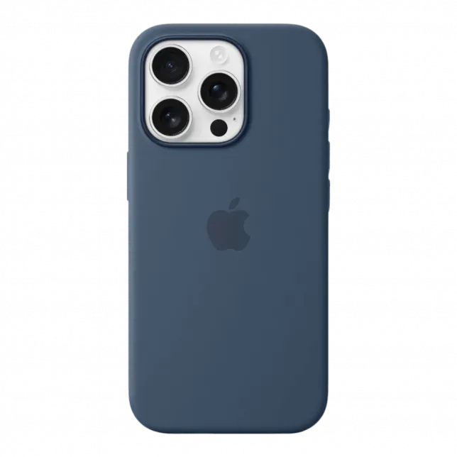 Чохол Apple Silicone Case with Magsafe для iPhone 16 Pro Max (Denim)