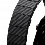 Ремінець PITAKA Carbon Fiber Watch Band Modern for Apple Watch 49/45/44mm, Black/Grey