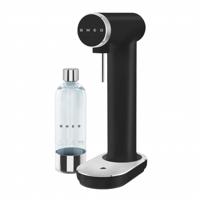 Сифон для газування води Smeg (Matt Black)