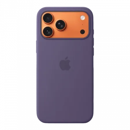Чохол Apple Silicone Case with Magsafe для iPhone 17 Pro (Purple Fog)