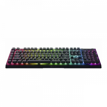 Клавіатура механічна Razer BlackWidow V4 X, 110key, Yellow Switch, USB-A, EN/RU, RGB, чорний