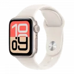 Apple Watch SE 3 GPS 40mm Starlight Aluminum Case with Starlight Sport Band (S/M)