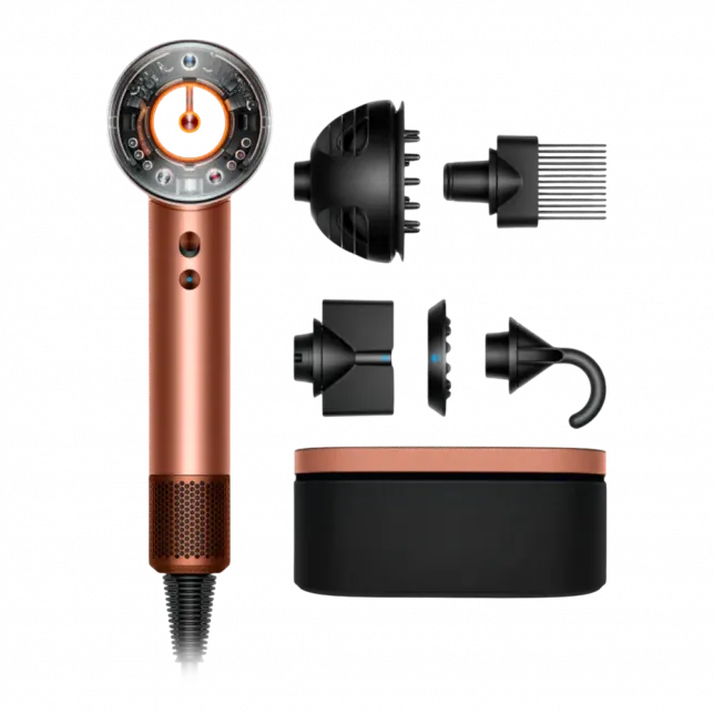 Фен для волосся Dyson Supersonic Nural Hair Dryer (Amber Silk)