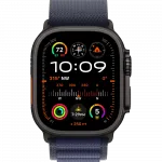 б/у Apple Watch Ultra 2 GPS + LTE 49mm Black Titanium Case with Navy Alpine Loop - Large