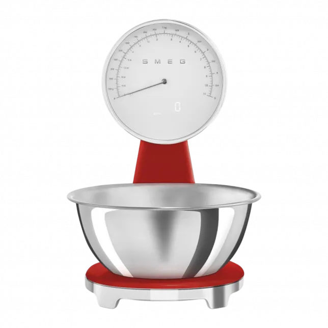 Ваги кухонні Smeg (Red)