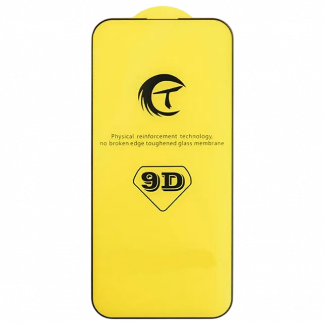Захисне скло Full Cover 9D Tempered Glass для iPhone 13 Pro Max