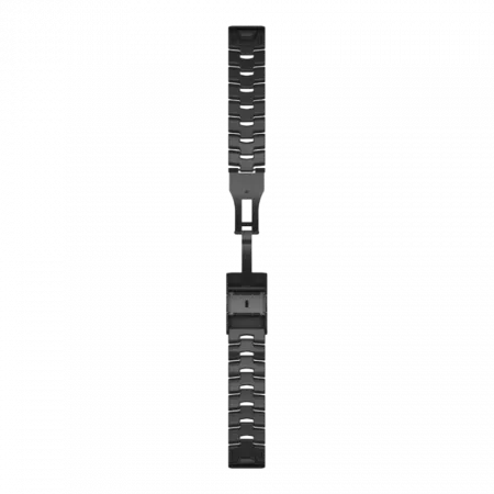 Ремінець QuickFit 22 мм, Vented титановий браслет з Carbon Grey DLC покриттям